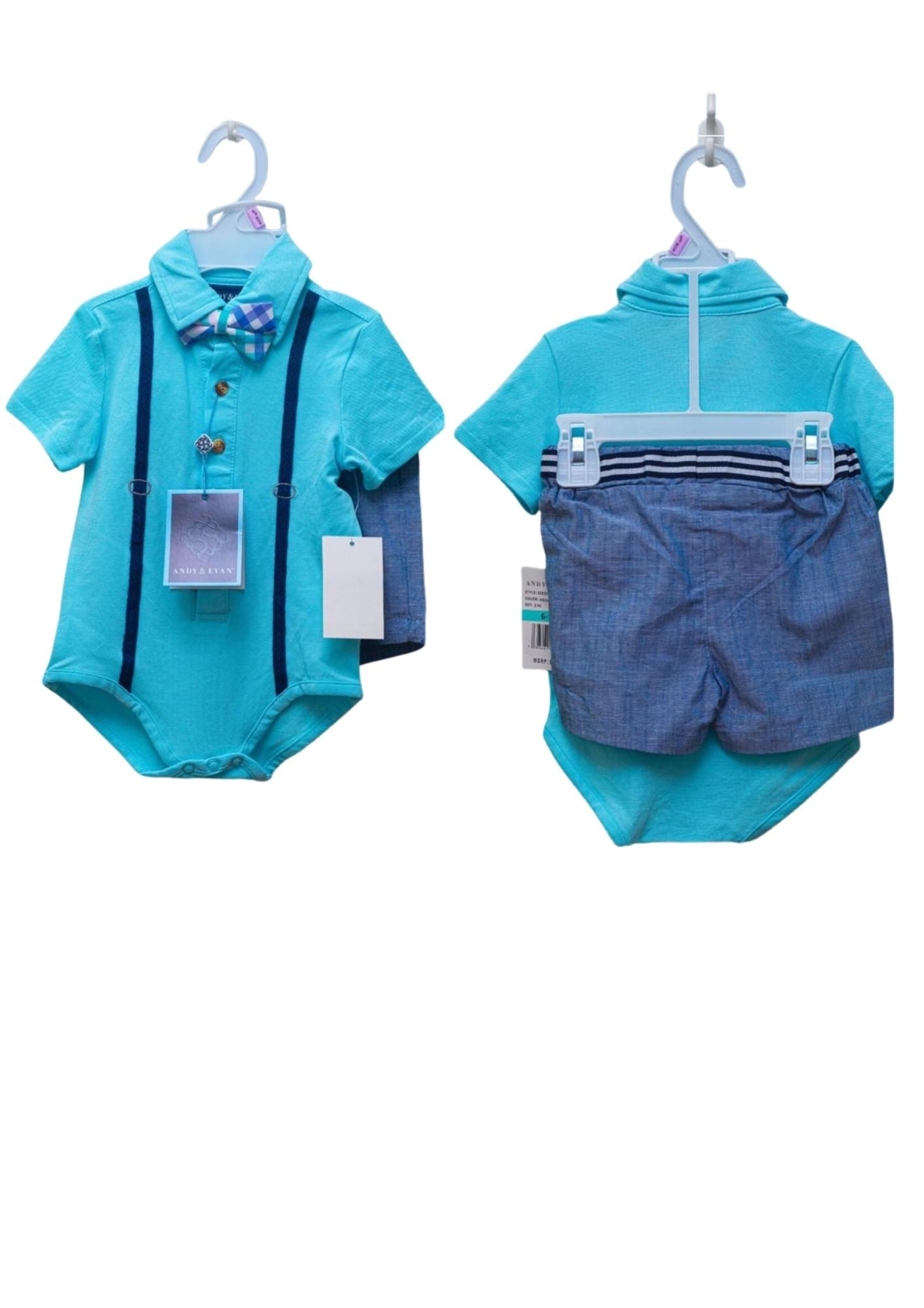 Andy & Evan Boys Clothes 3 piece - kids fashion product photo