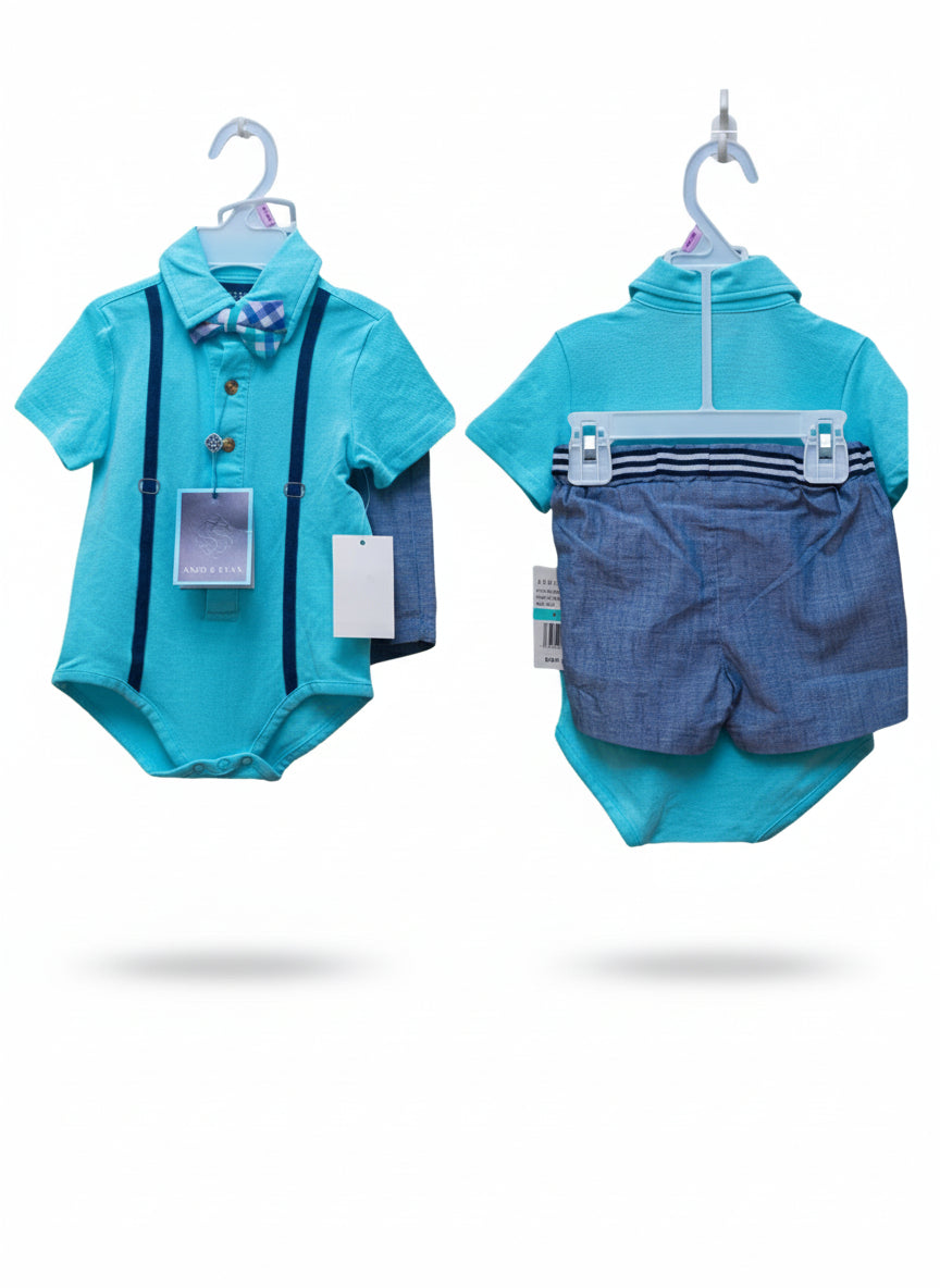 Andy & Evan Boys Clothes 3 piece - kids fashion product photo