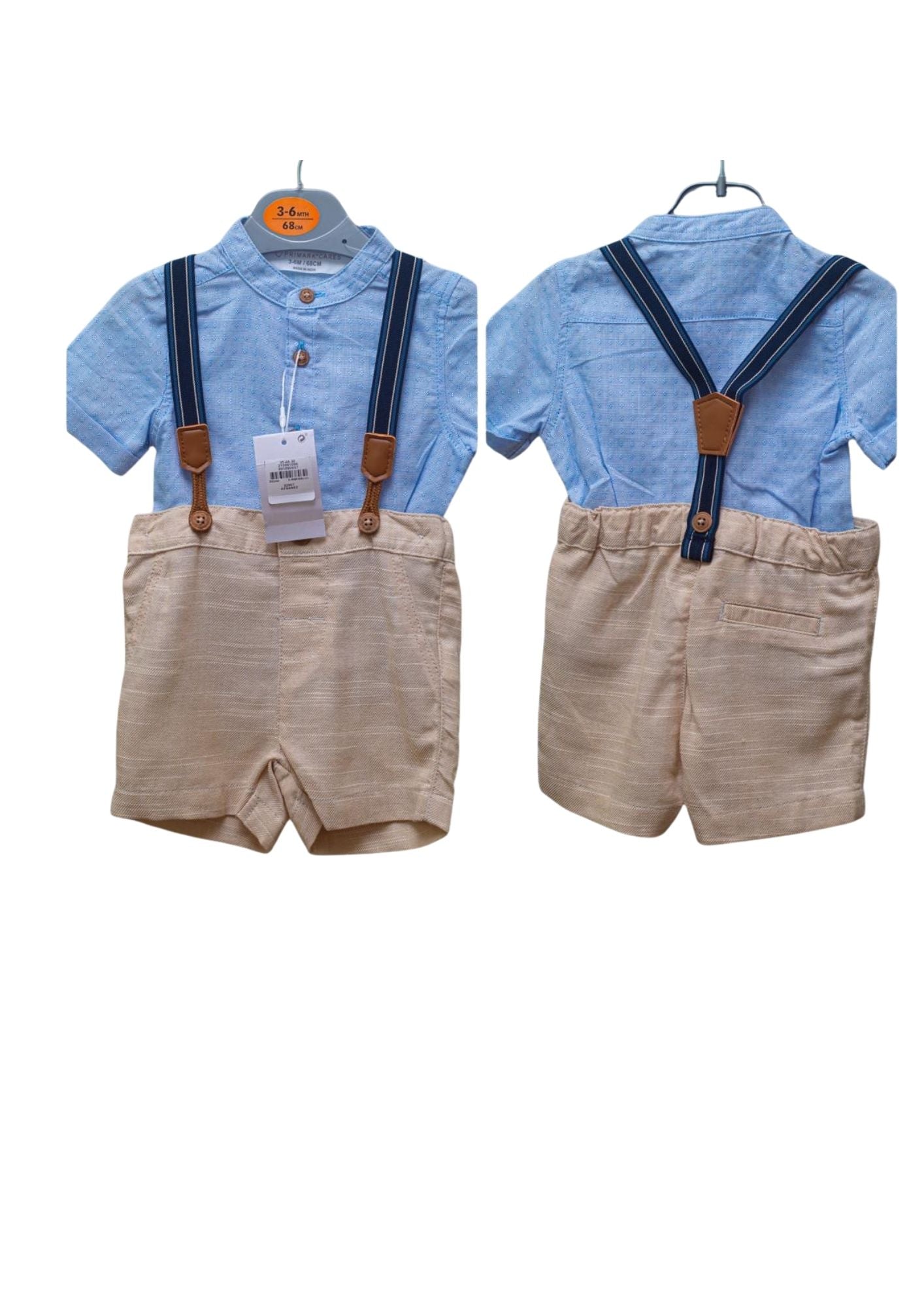 Primark Baby Boys Cloths with suspenders - kids fashion product photo