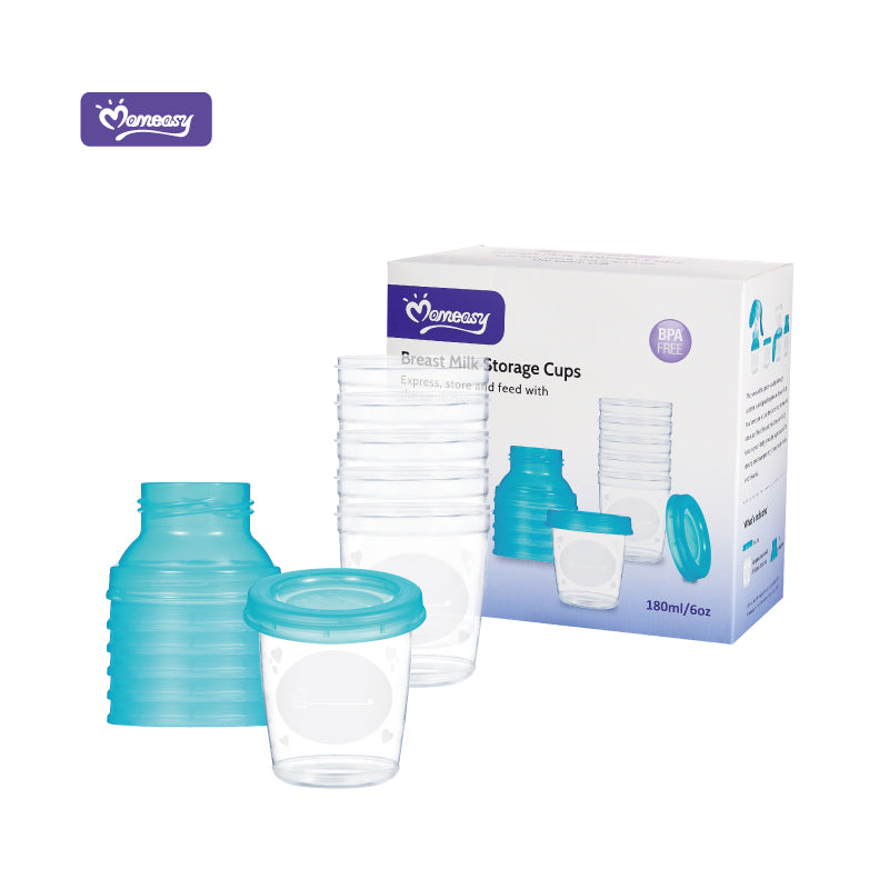 Momeasy Milk Storage Cups 180ml 6pcs