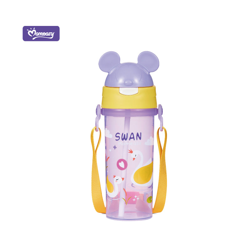 Momeasy Water Bottle with Straw 450ml