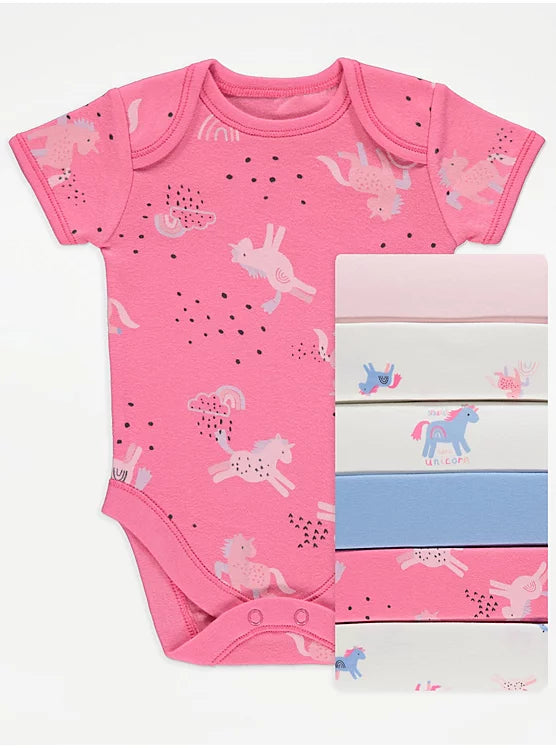 George baby 7 bodysuits 0-3 months