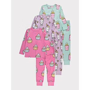 George Kids Pyjamas 3 Piece Set