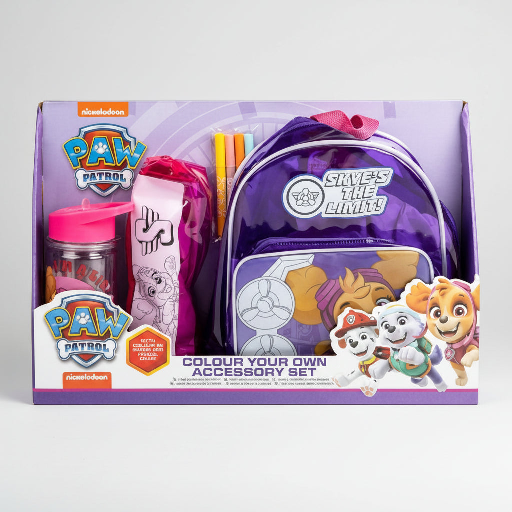 Paw Patrol Colour your own accessory set