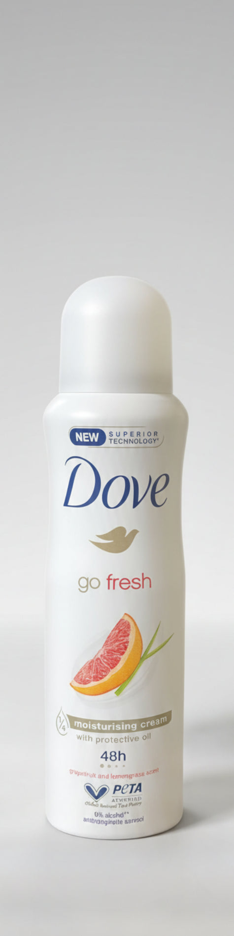 Dove go fresh grapefruit and lemongrass scent 250ml