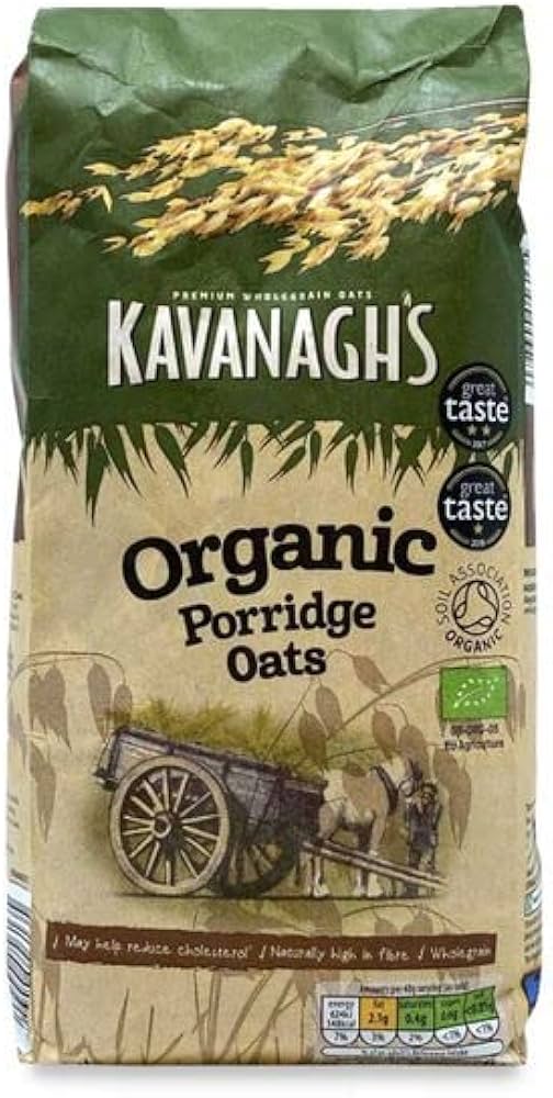 Kavanaghs Organic Jumbo Porridge Oats 1kg