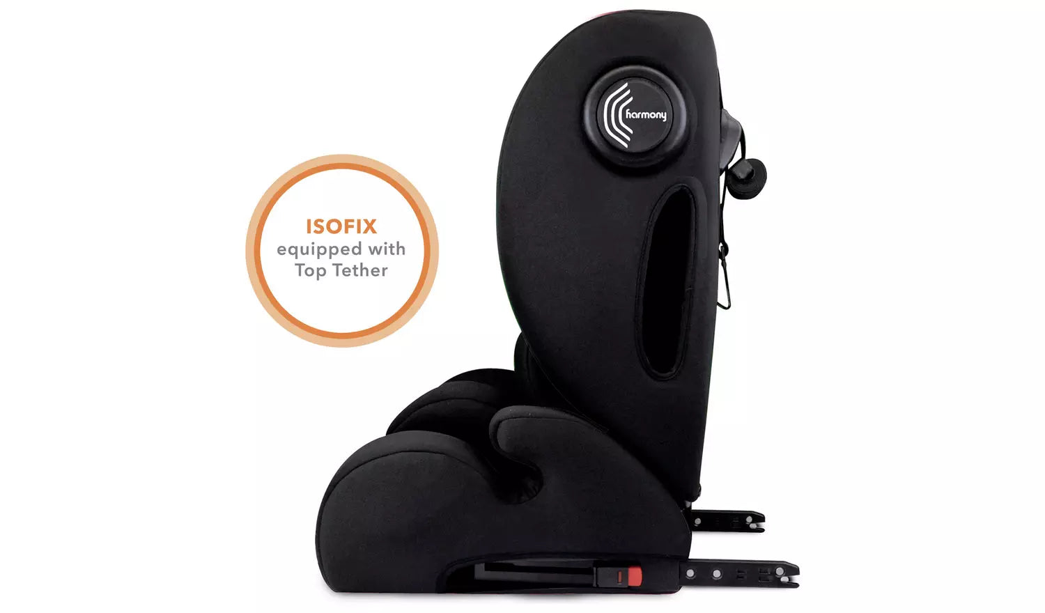 Harmony Genesys Harnessed R129 Booster Car Seat