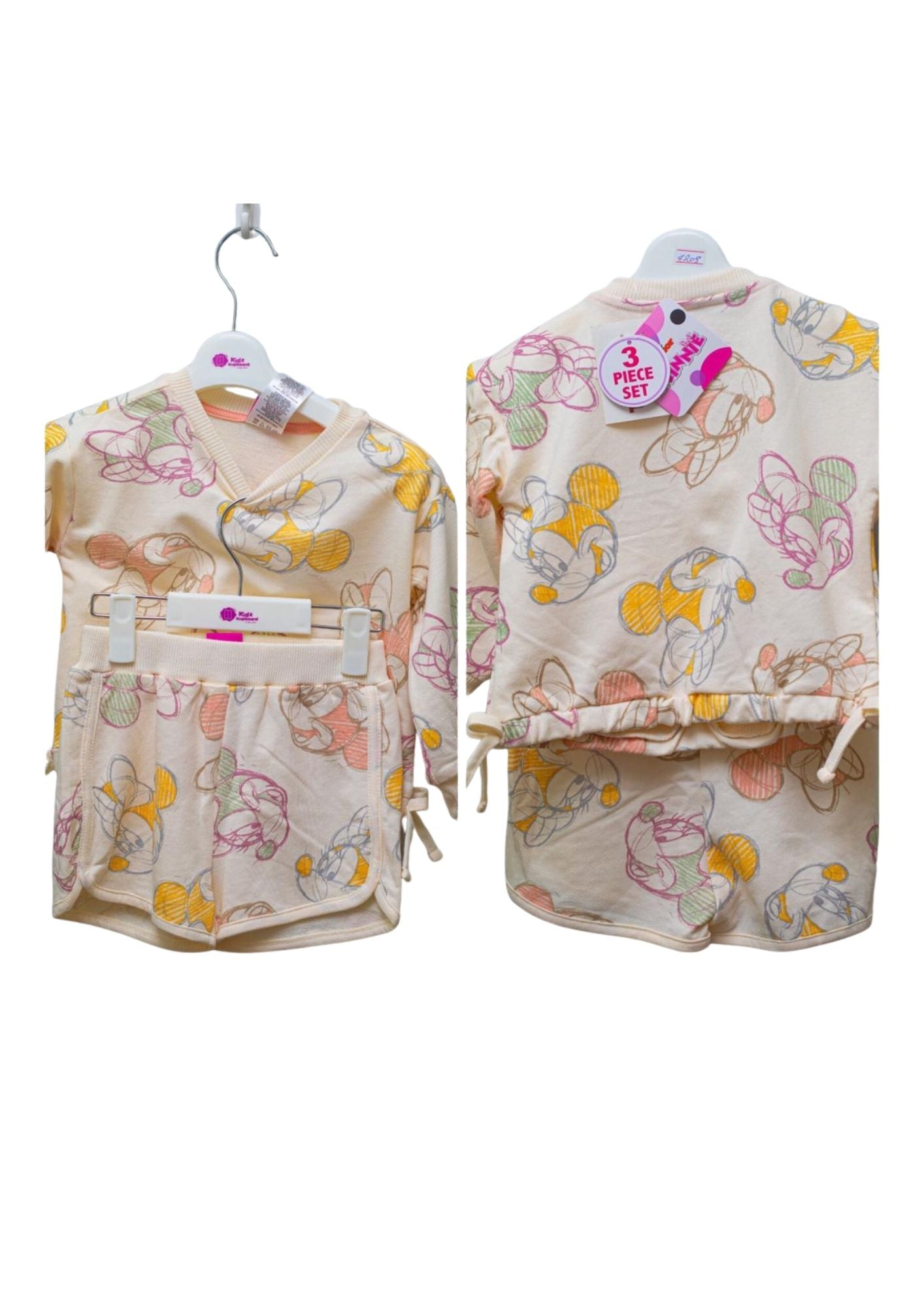 Disney Baby girls (Minnie ) 3 set piece - kids fashion product photo