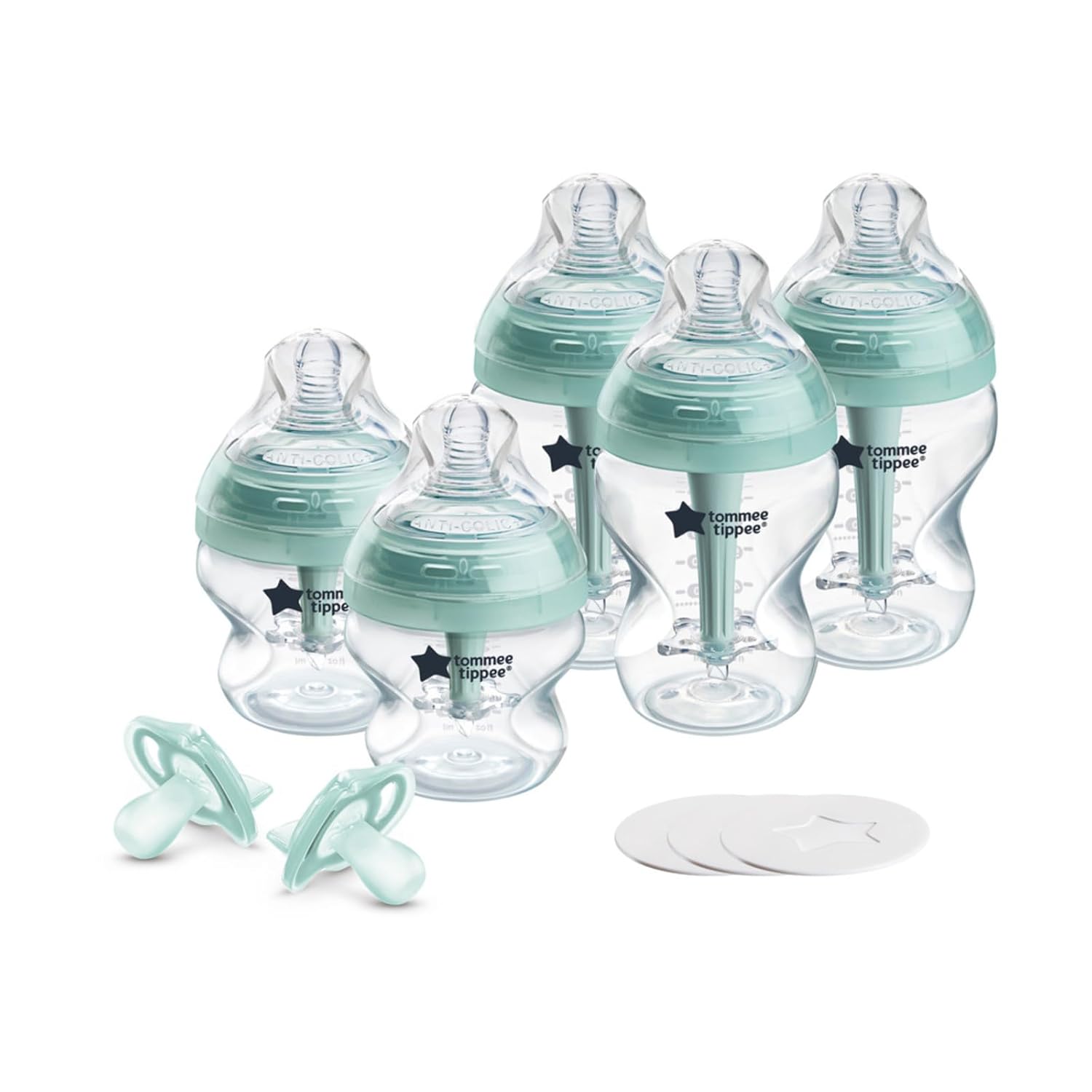 Tommee Tippee Advanced Anti+colic  Fussy Baby Bottle and Pacifier Set 0m+