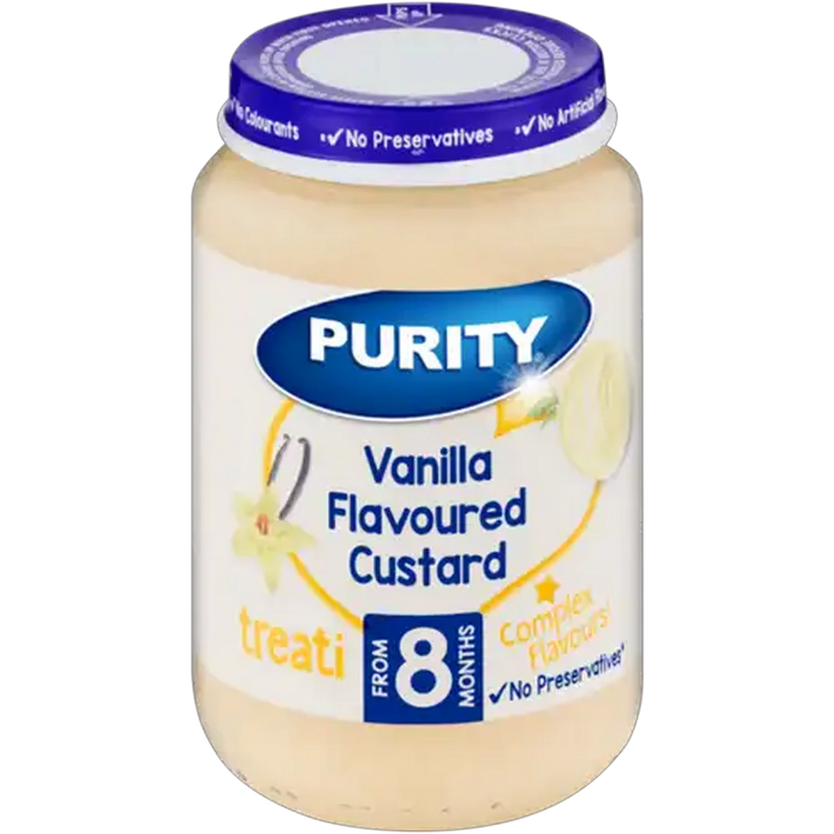 Purity Medium Vanilla Flavoured Custard (200ml) single at Beks Ghana