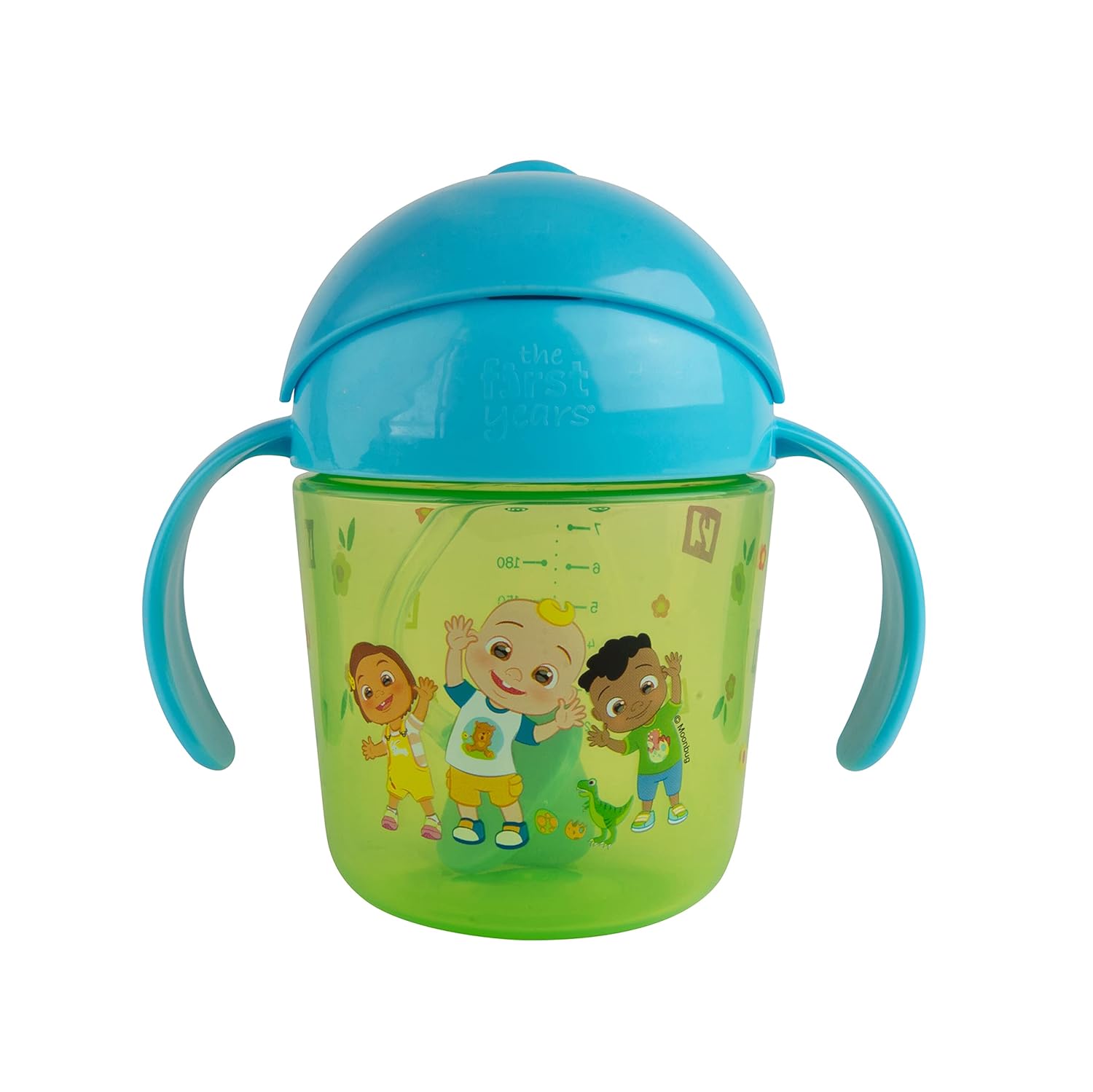 The First Years CoComelon Weighted Straw Cup Transition Toddler Cups  207ml