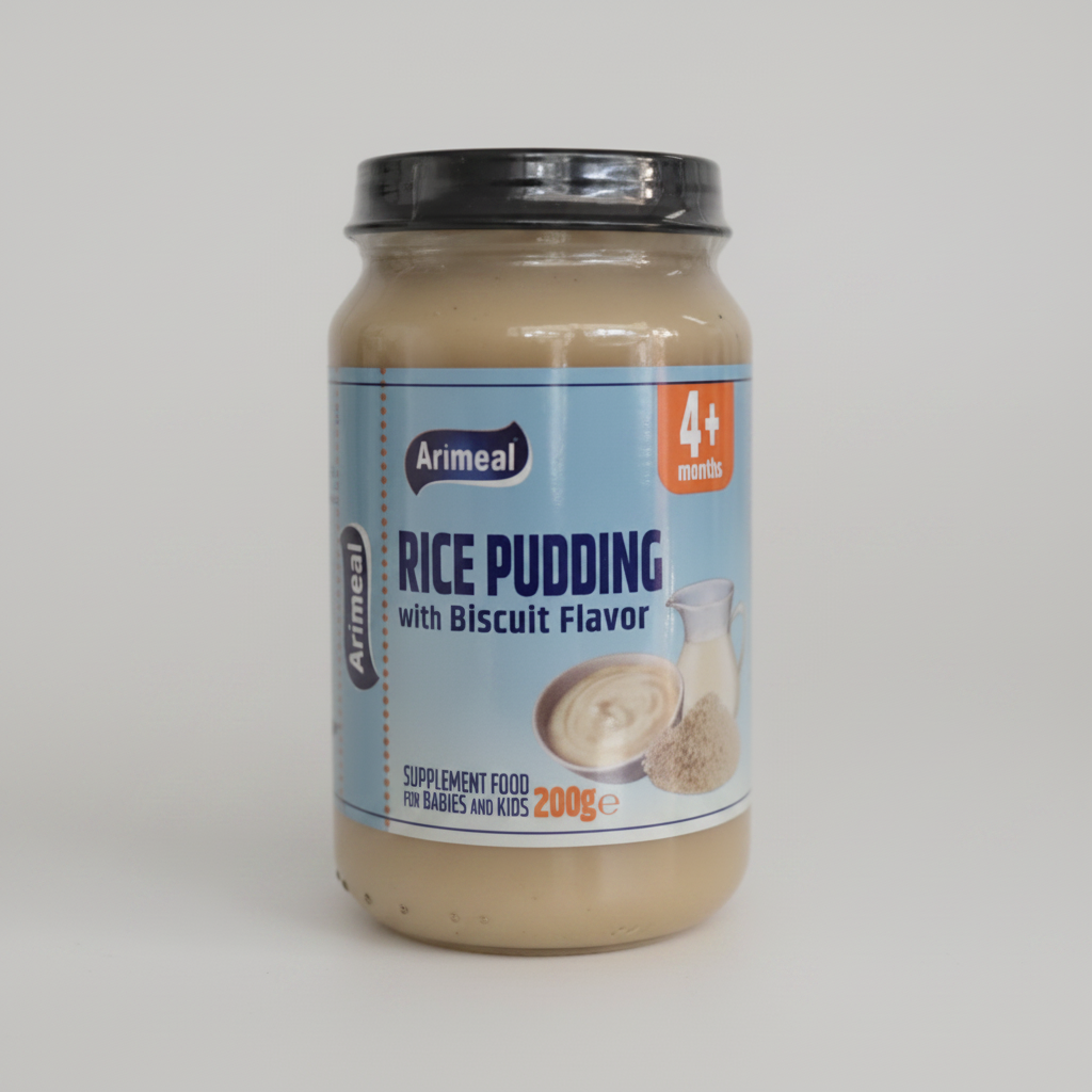 Arimeal Rice Pudding with Biscuit Flavor 200g