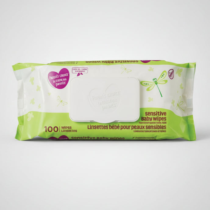 Parent's Choice Baby Wipes (100) (Single pk)