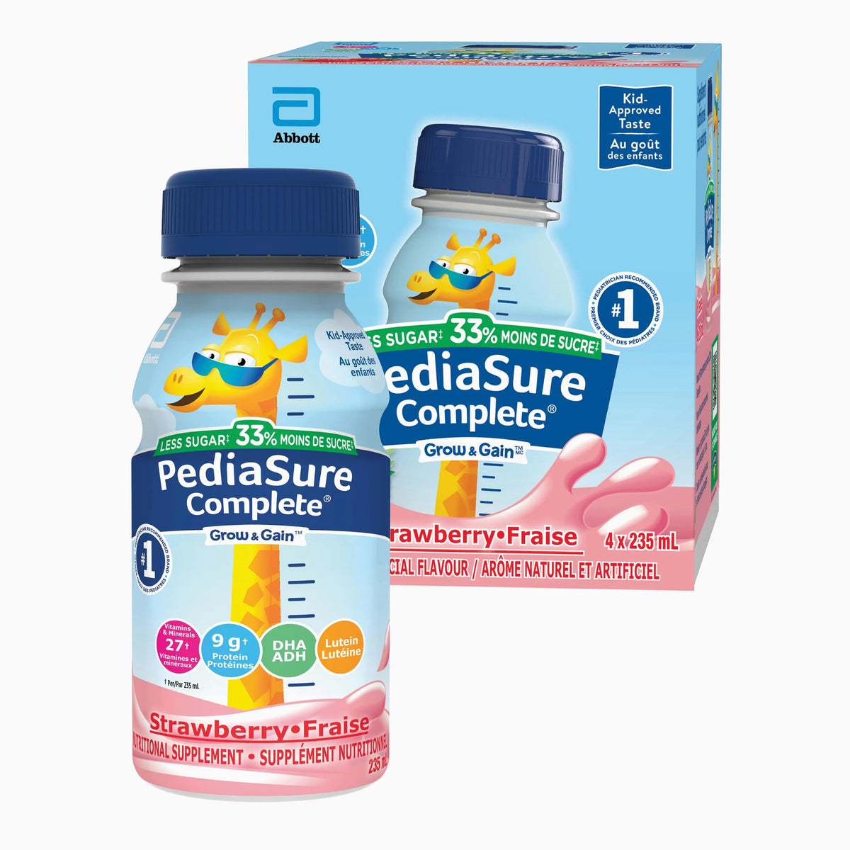 Pediasure Complete Strawberry 4 x 235ml