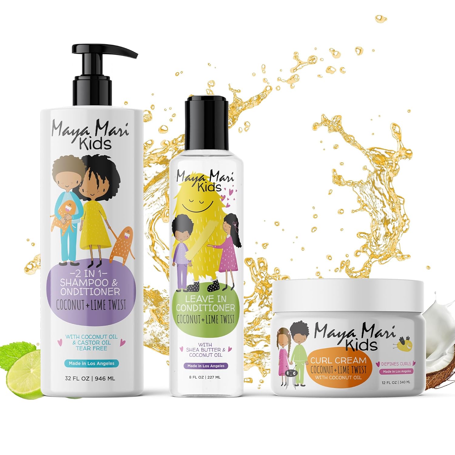 Maya Mari Kids Curly Hair Gift Set
