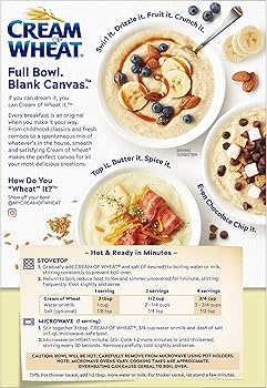 Cream of Wheat 1 minute Cook Time 794g