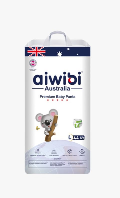 Aiwibi baby Pullups L(9-14kg) 50pcs – diaper product photo at Beks Ghana