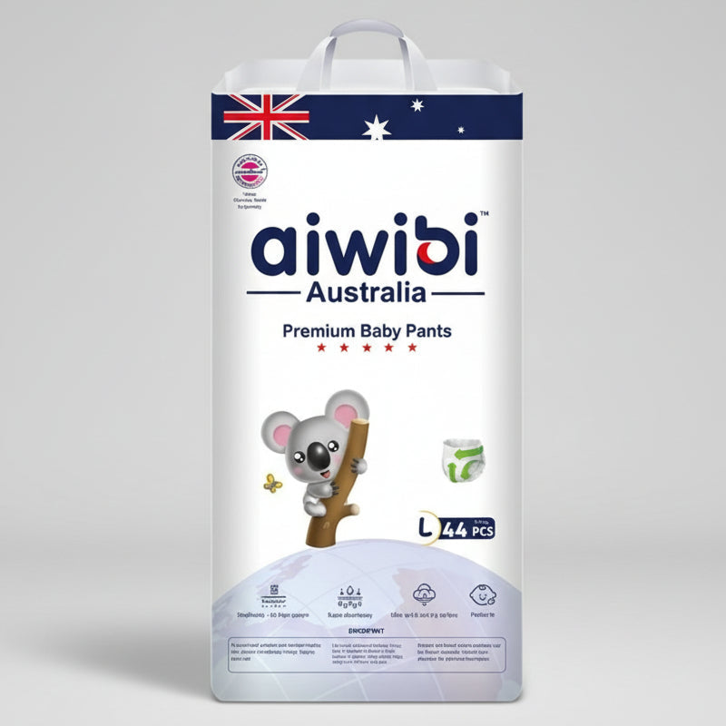 Aiwibi baby Pullups L(9-14kg) 50pcs – diaper product photo at Beks Ghana