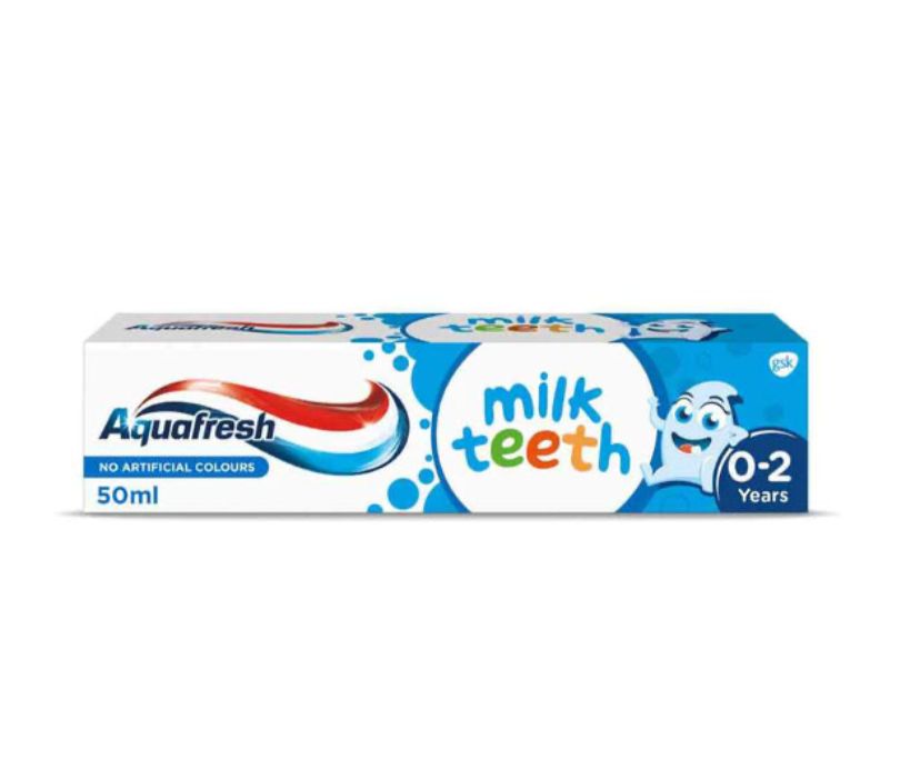 Aqua Fresh Milk Teeth 1 Pc (50ml) Single product photo – Buy online at Beks Ghana