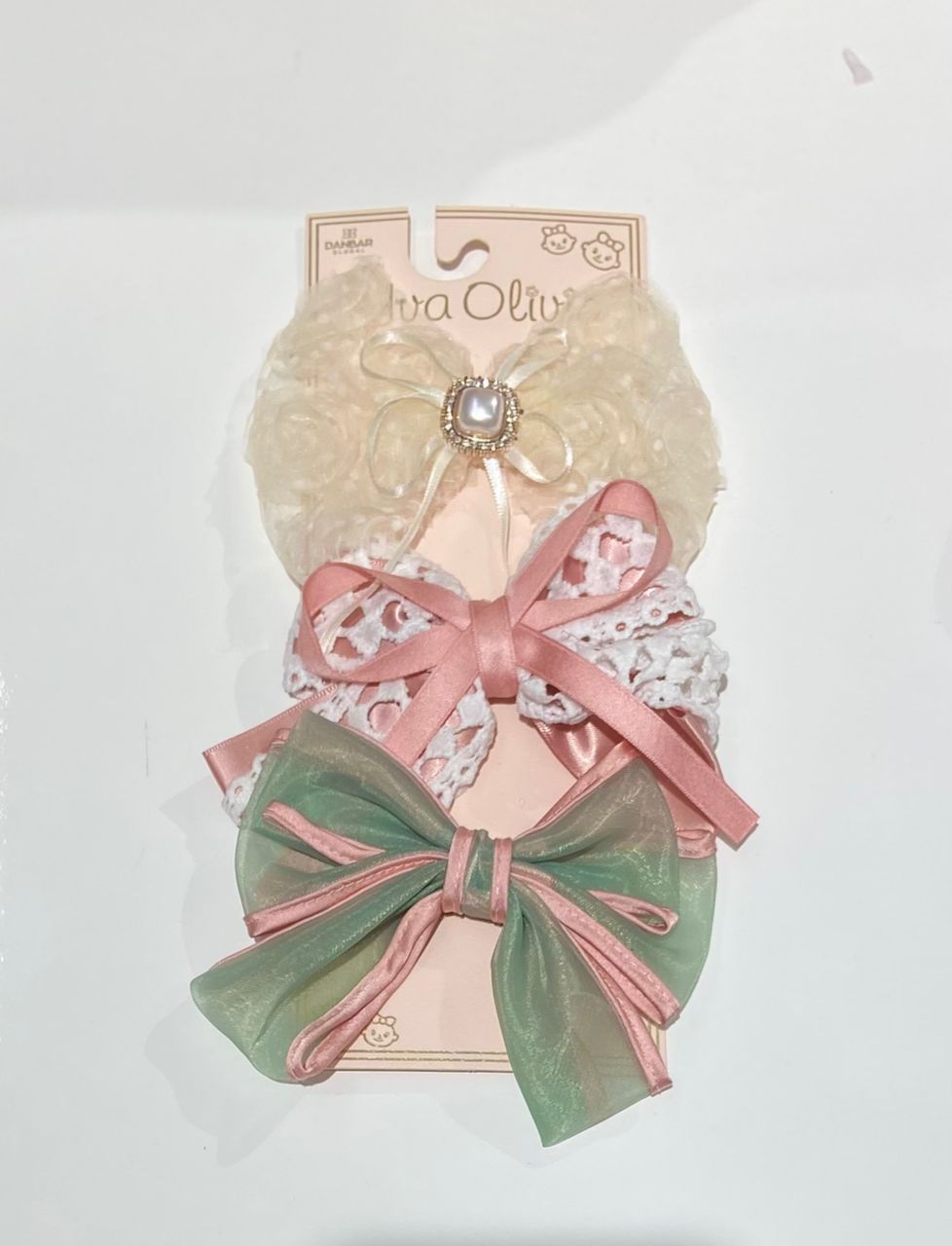 Ava Olivia Danbar bow clip (10 piece) – accessory item for kids