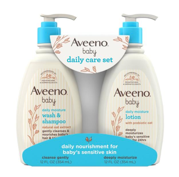 Aveeno Wash and Shampoo (US Twin Pack) – hygiene and toiletries product image