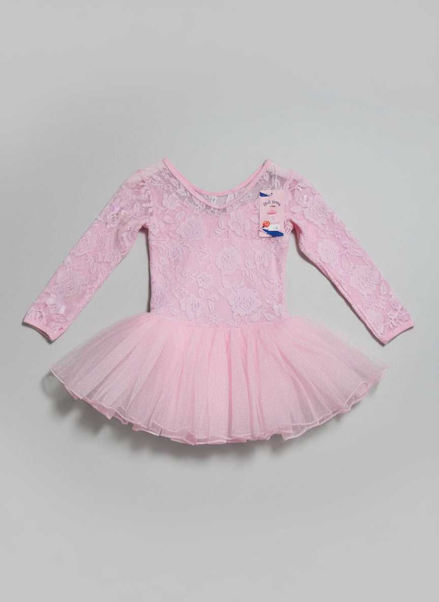 Hui yang Ballet Dress Pink - kids fashion product photo