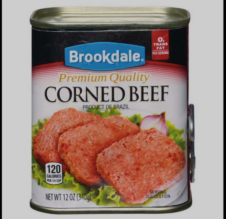 Brookdale Premium Quality Corned Beef 340 g product photo – Buy online at Beks Ghana