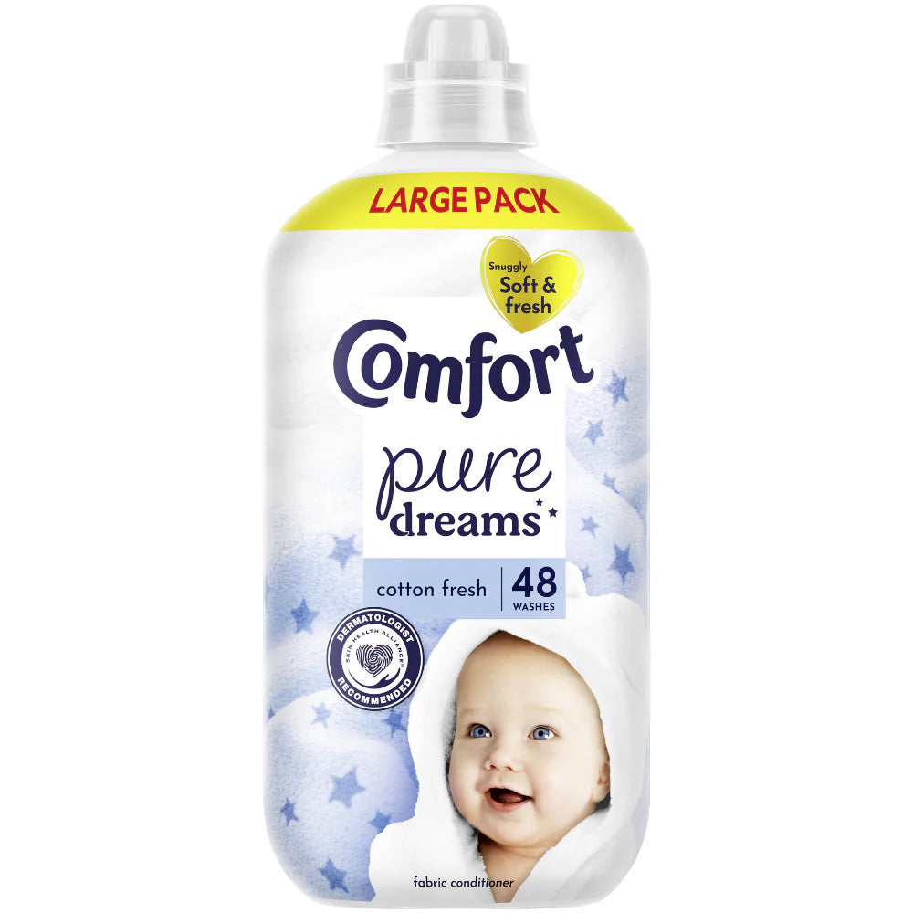 Comfort Pure Dreams Cotton Fresh 1440ml 48 washes