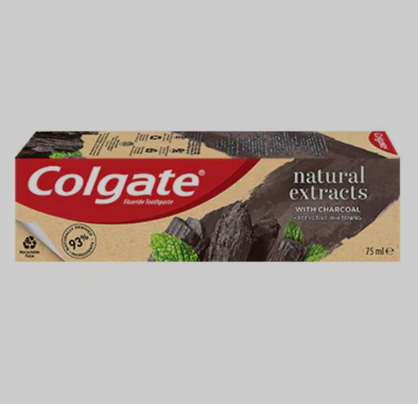 Colgate Naturals Extract with Charcoal 75ml product photo – Buy online at Beks Ghana