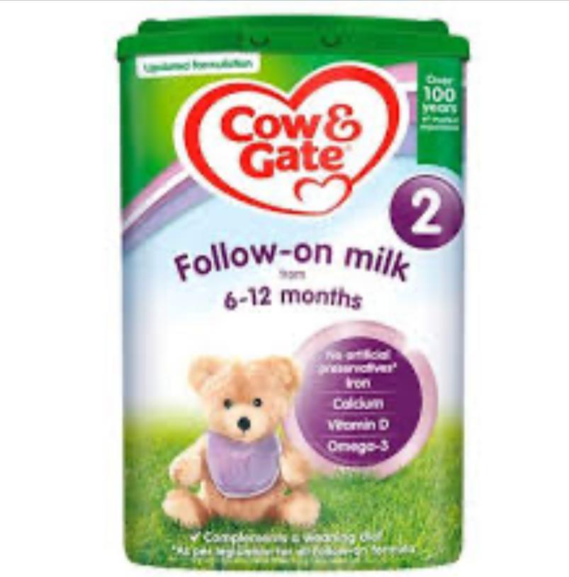 Cow & Gate milk stage 2(700g) single packaging - available at Beks Ghana