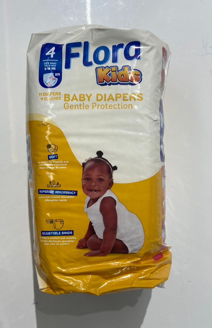 Flora Diaper Hospital pack M – diaper product photo at Beks Ghana