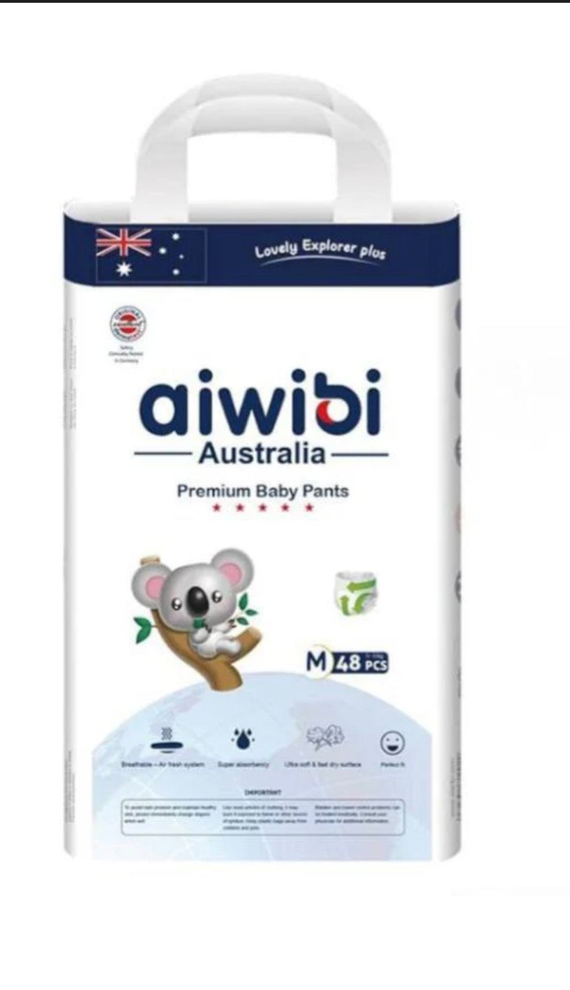 Aiwibi baby Pullups M (6-11kg) 50pcs