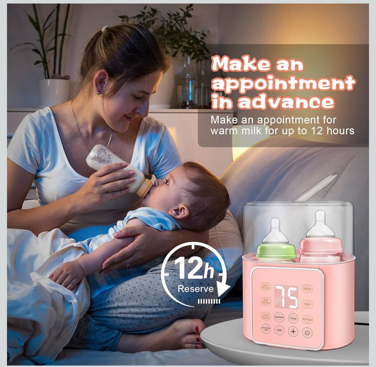9 in 1 Baby Bottle Warmer ( KH - 0588)