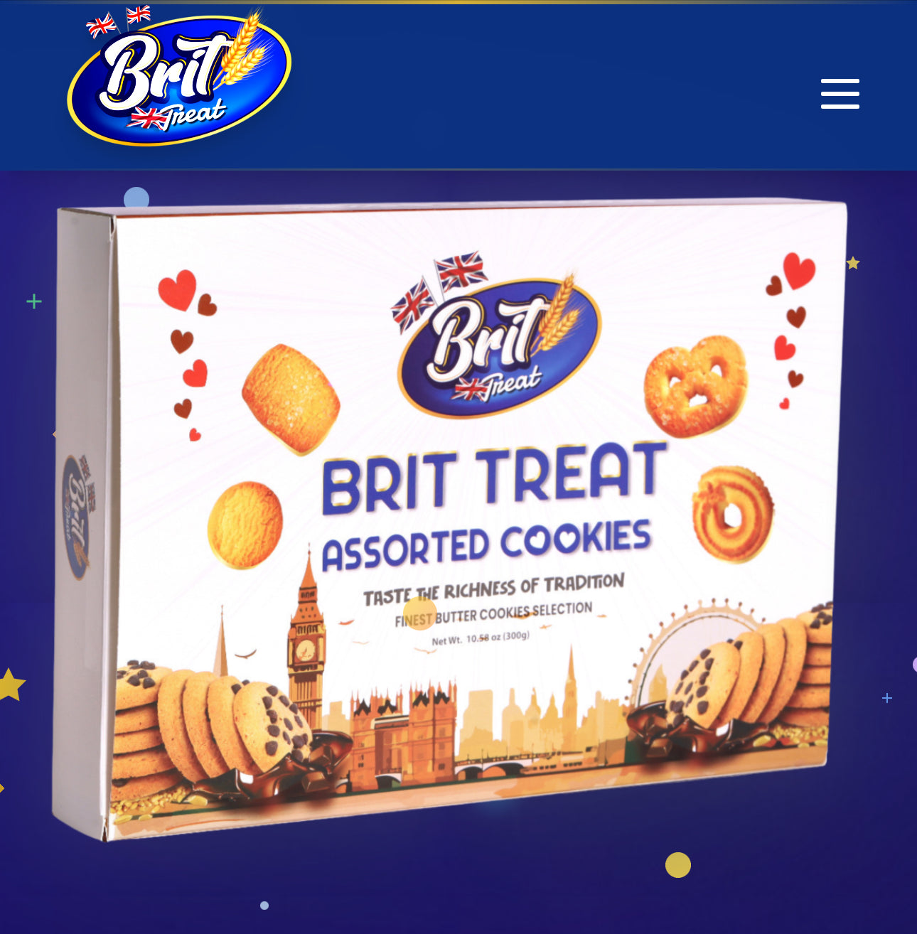 Brit Treat Butter Cookies 340g