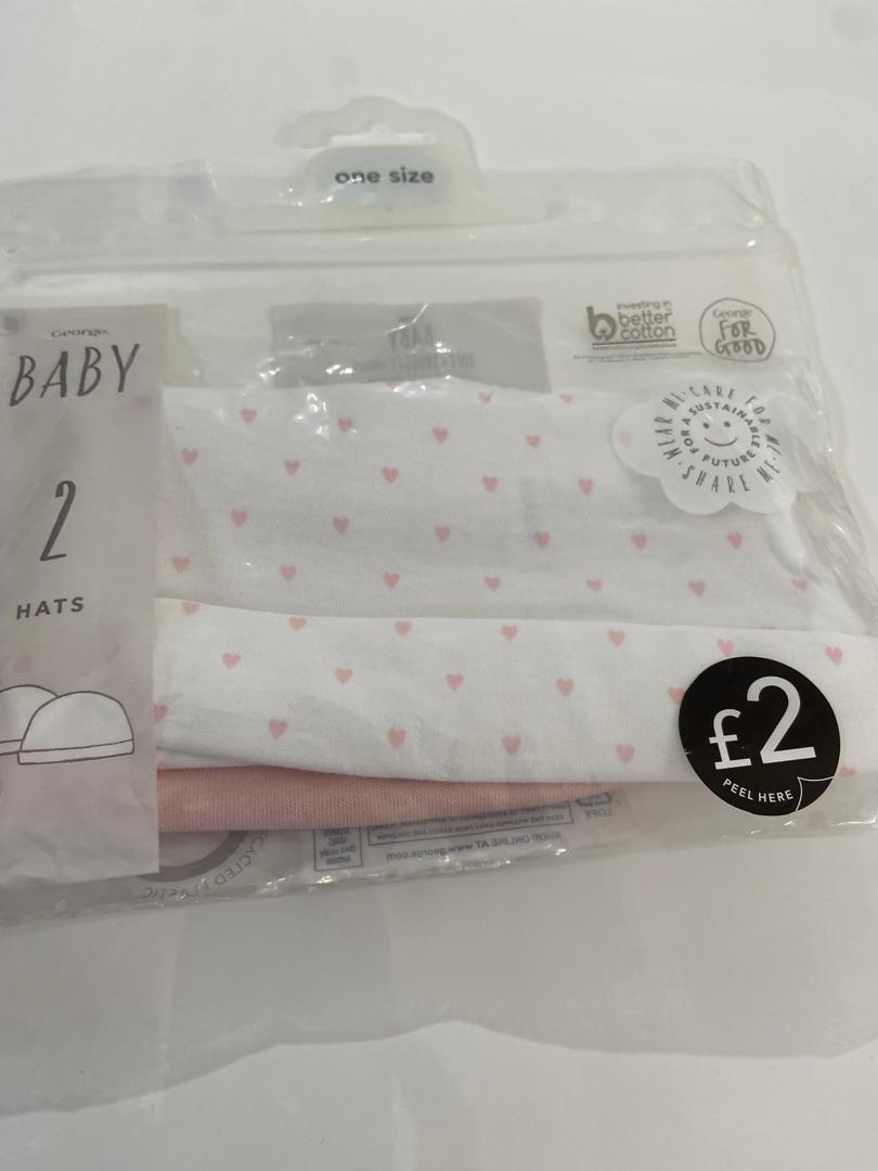 George baby 2 hats one size – accessory item for kids
