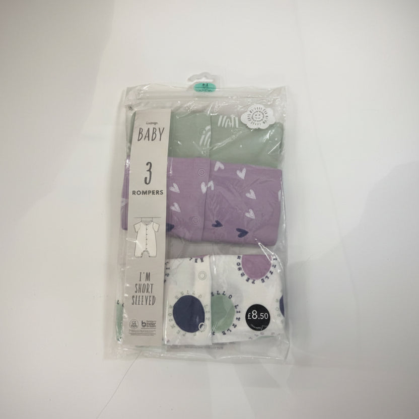 George baby 3 Rompers 0 -3months – accessory item for kids