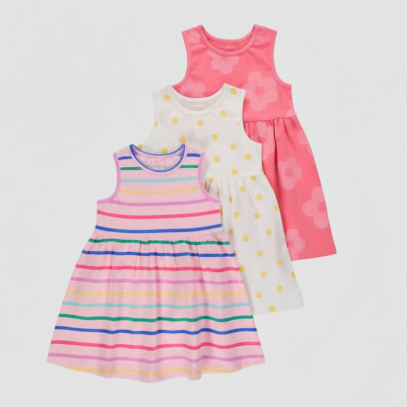 George ( Better cotton) girls dress 7-8 years - kids fashion product photo