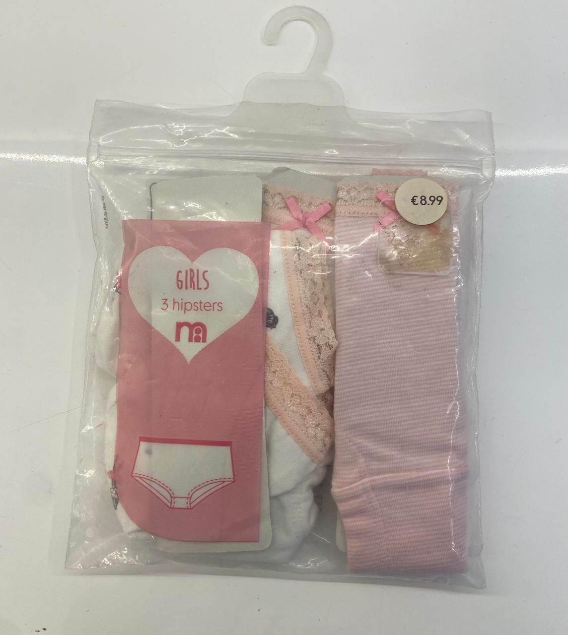 Girls 3 Hipsters – accessory item for kids