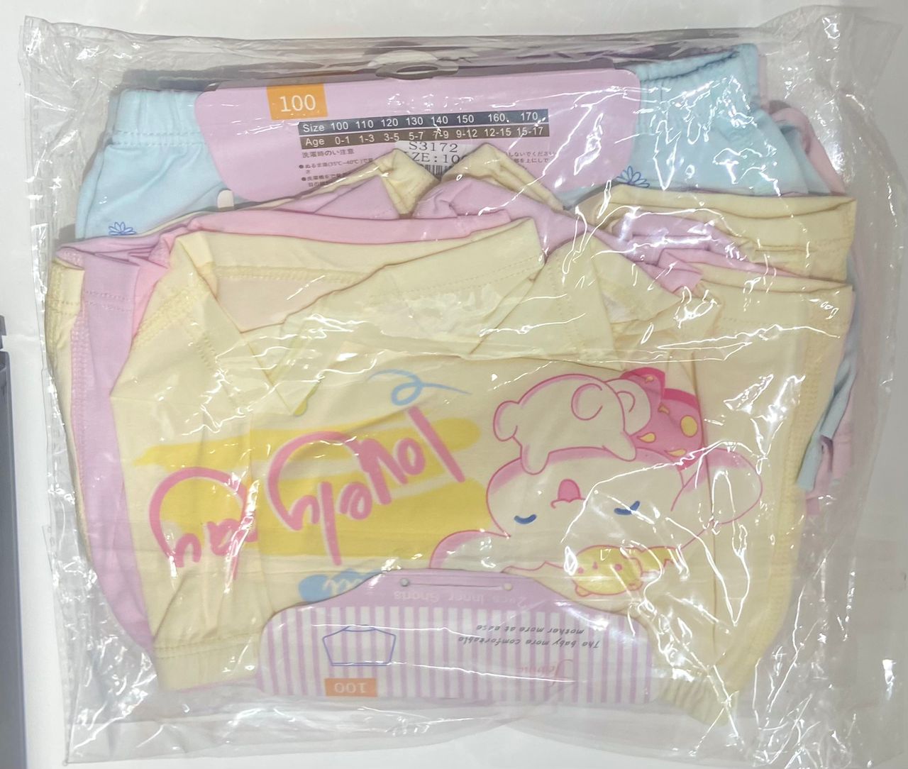 Girls Underwear 3 set – accessory item for kids