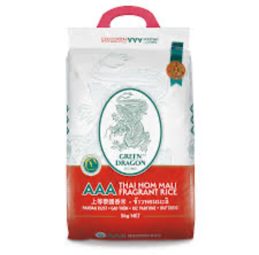 Green Dragon AAA Thai Malli Rice 10kg product photo – Buy online at Beks Ghana