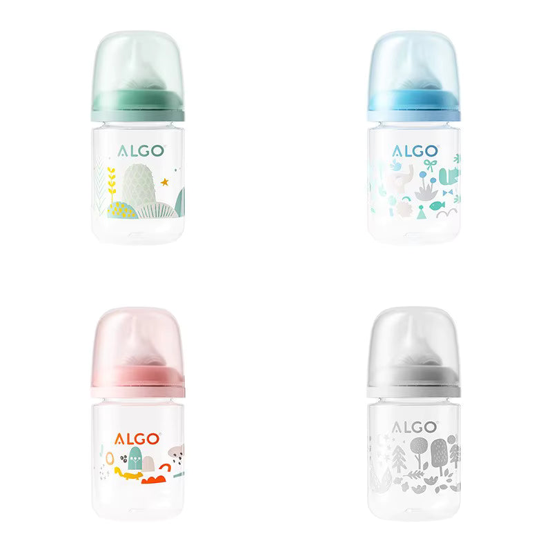 Algo silicone baby feeding bottle 120 ml 6m+