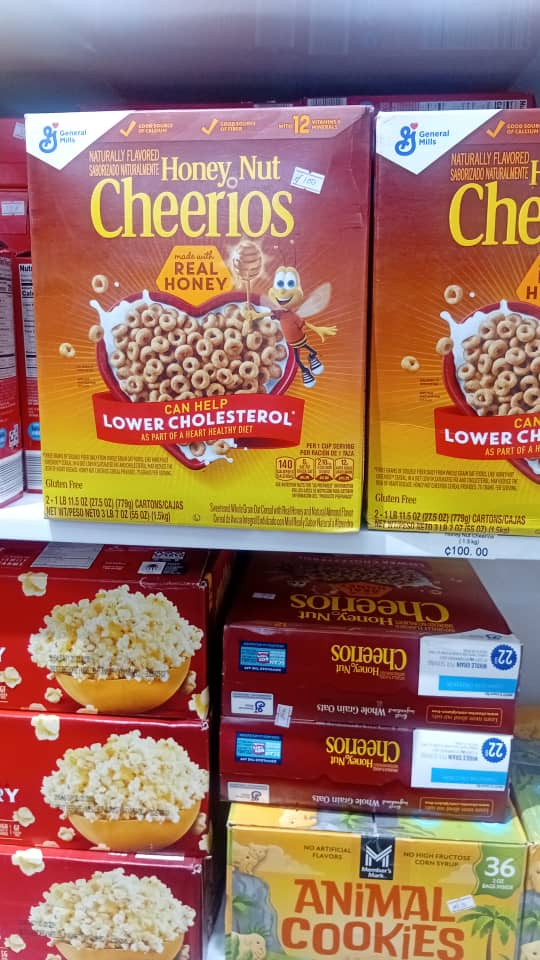 Honey Nut Cheerios product photo – Buy online at Beks Ghana