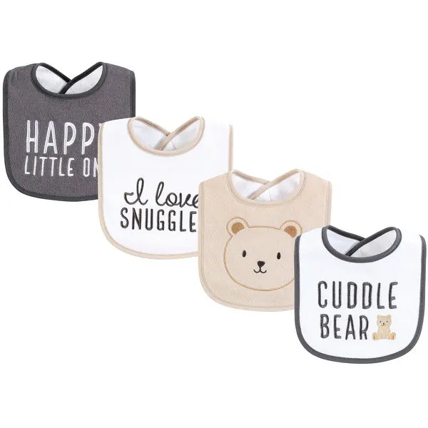 Hudson baby 4 baby bibs