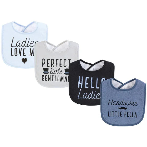 Hudson baby 4 baby bibs