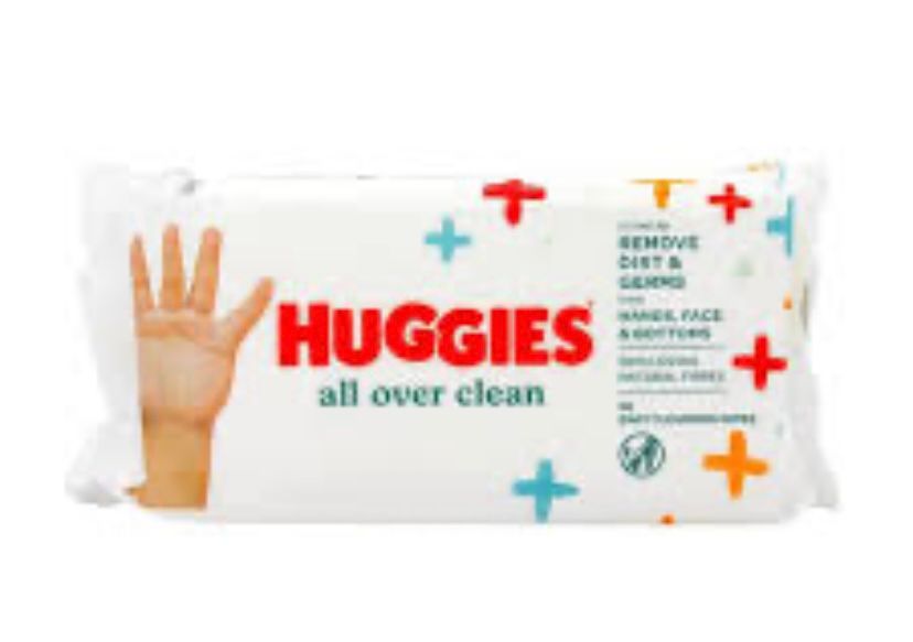 Huggies All Over Wipes - 56 (Single pk) – diaper product photo at Beks Ghana