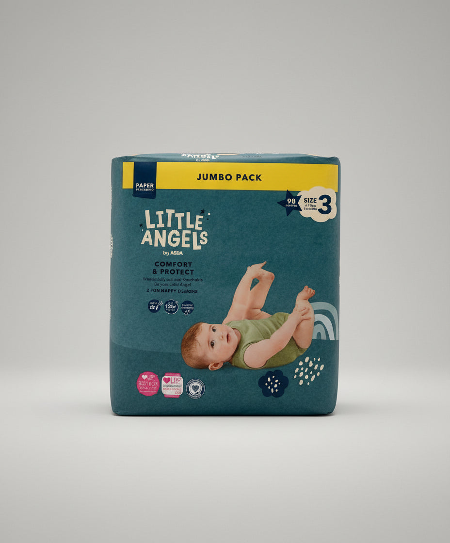 Little Angels Nappies size 3 – diaper product photo at Beks Ghana