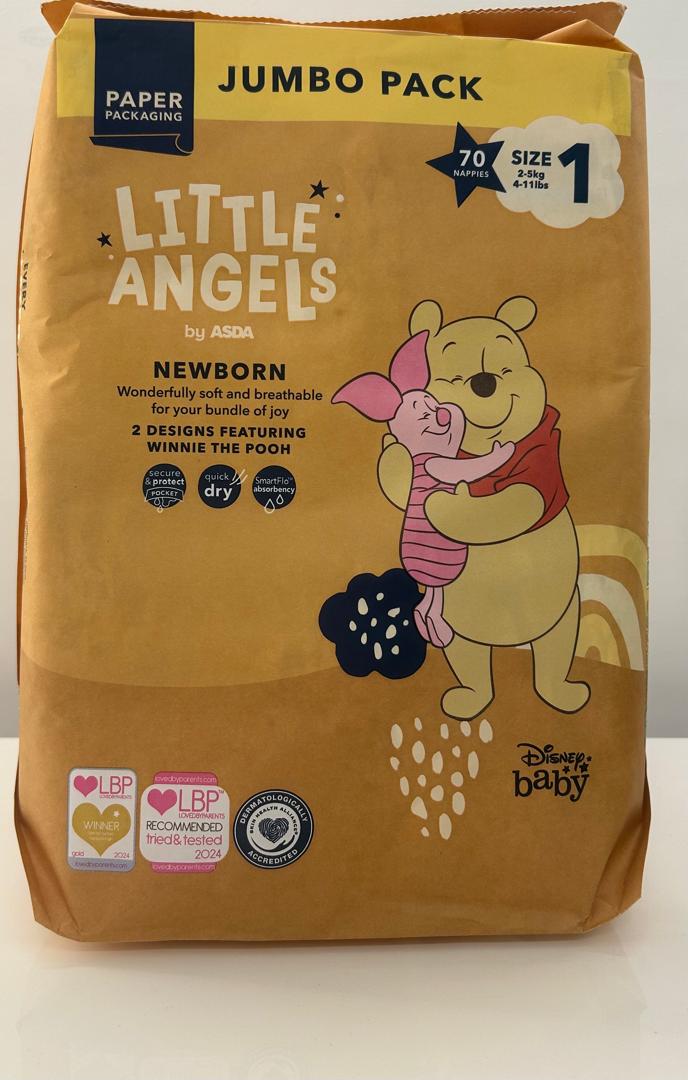Little Angels Nappies size 1 – diaper product photo at Beks Ghana