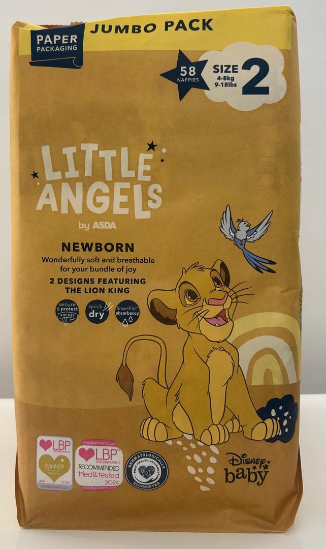 Little Angels Nappies size 2 – diaper product photo at Beks Ghana