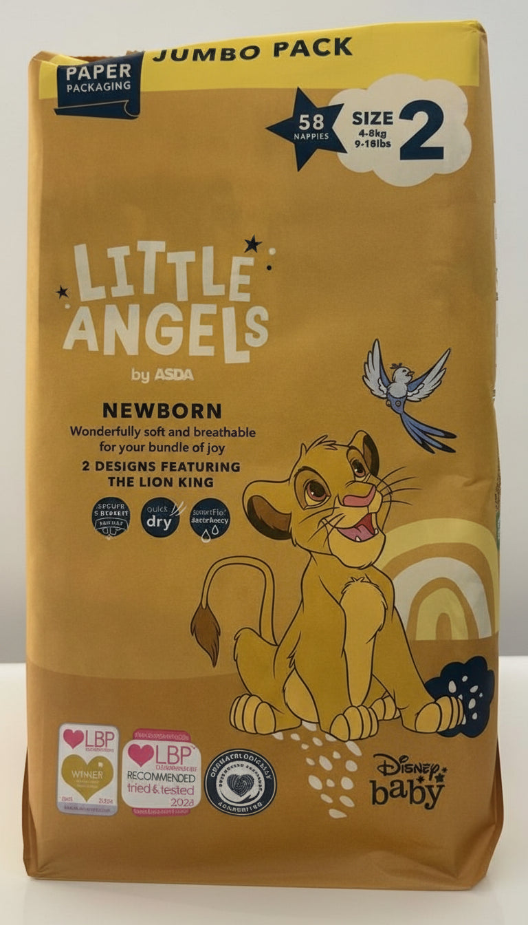 Little Angels Nappies size 2 – diaper product photo at Beks Ghana