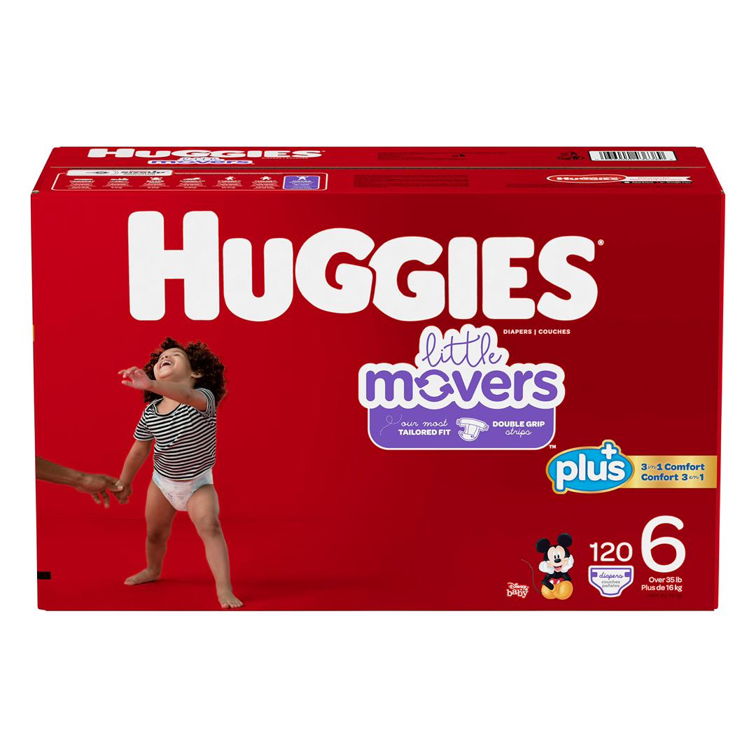 Huggies Plus Diapers Size 5 – diaper product photo at Beks Ghana